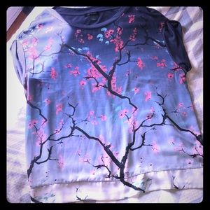 Cherry blossom blouse